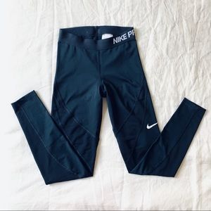 Nike pro breathable panel leggings